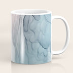 Calming Pastel Flow- Blush, grey and blue Coffee Mug Gallery Image 1