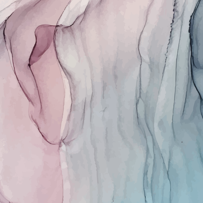 Calming Pastel Flow- Blush, grey and blue Coffee Mug Gallery Image 2