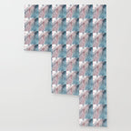 Calming Pastel Flow- Blush, grey and blue Wallpaper Gallery Image 3