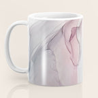 Calming Pastel Flow- Blush, grey and blue Coffee Mug Gallery Image 3