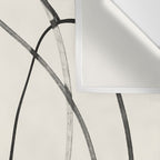 Minimal Abstract Line Art 2 Wall Tapestry Gallery Image 3