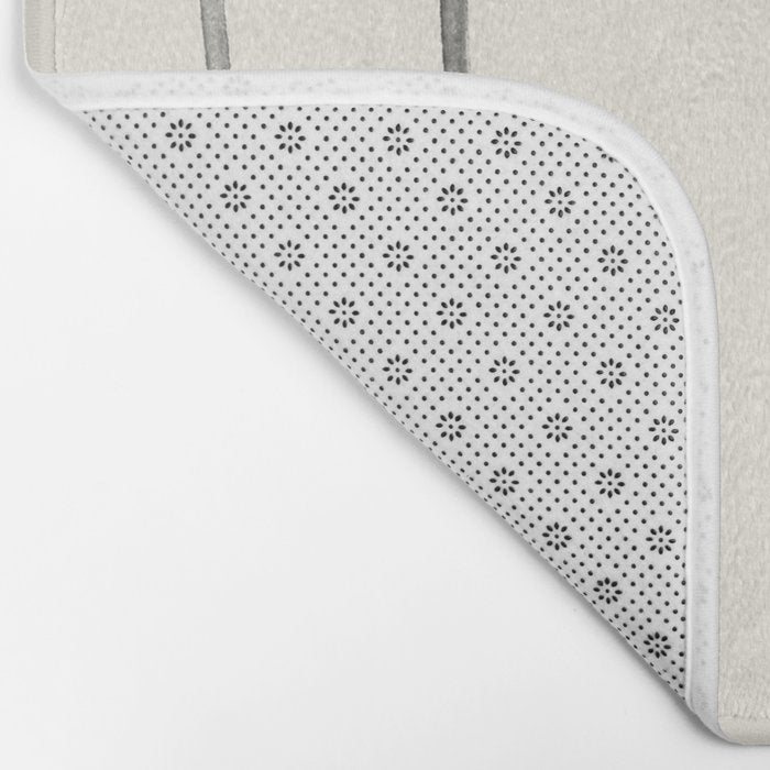 Minimal Abstract Line Art 2 Bath Mat Gallery Image 2