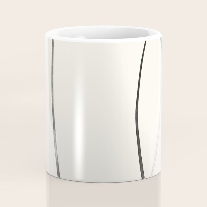 Minimal Abstract Line Art 2 Coffee Mug Gallery Image 4
