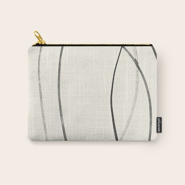 Minimal Abstract Line Art 2 Carry All Pouch Gallery Image 1