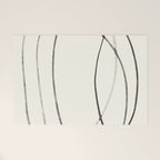 Minimal Abstract Line Art 2 Welcome Mat Gallery Image 1