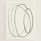 Minimal Abstract Line Art 2 Jigsaw Puzzle Gallery Image 1