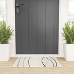 Minimal Abstract Line Art 2 Welcome Mat Gallery Image 3