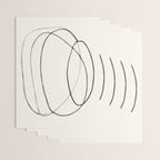 Minimal Abstract Line Art 2 Wrapping Paper Gallery Image 3