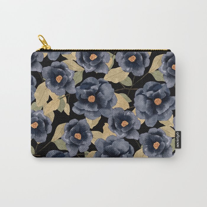 Back roses Carry All Pouch Gallery Image 1