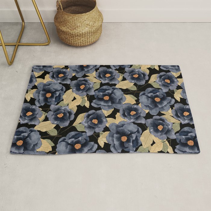 Back roses Rug Gallery Image 1