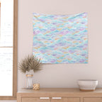 Cotton Candy Clouds Wall Tapestry Gallery Image 2