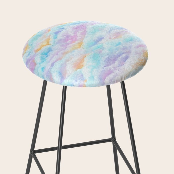 Cotton Candy Clouds Stool Gallery Image 2