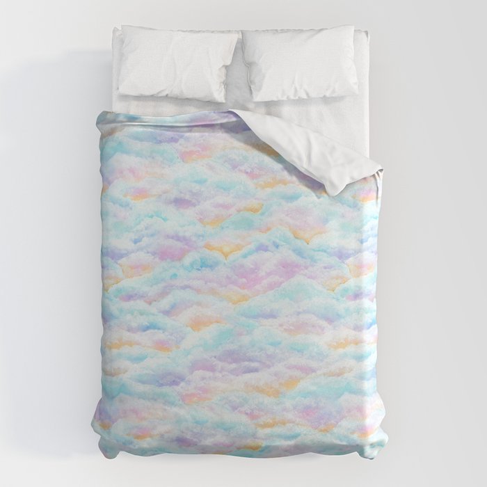 Cotton Candy Clouds Duvet Cover Gallery Image 1