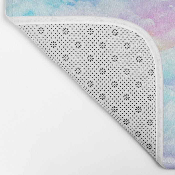 Cotton Candy Clouds Bath Mat Gallery Image 2
