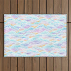 Cotton Candy Clouds Outdoor Rug Gallery Image 1