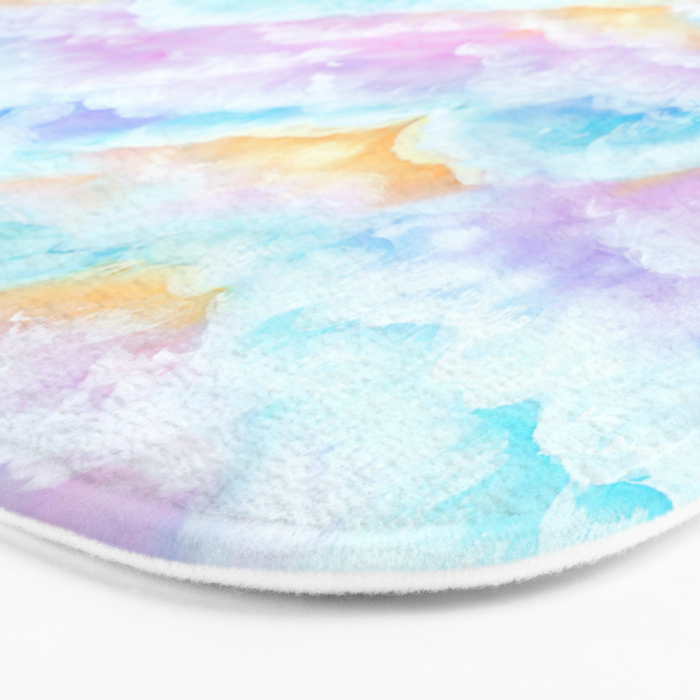 Cotton Candy Clouds Bath Mat Gallery Image 3