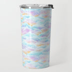 Cotton Candy Clouds Travel Mug Gallery Image 2