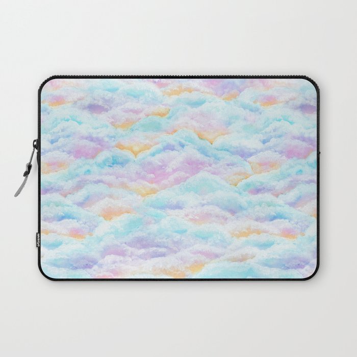 Cotton Candy Clouds Laptop Sleeve Gallery Image 1