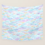 Cotton Candy Clouds Wall Tapestry Gallery Image 4