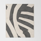 abstract minimal 80 Throw Blanket Gallery Image 2