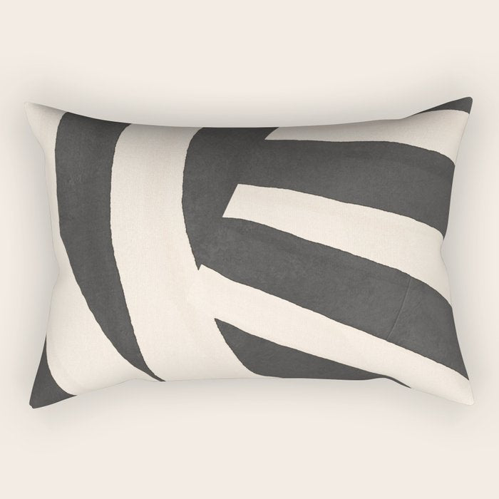 abstract minimal 80 Rectangular Pillow Gallery Image 2