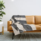 abstract minimal 80 Throw Blanket Gallery Image 1