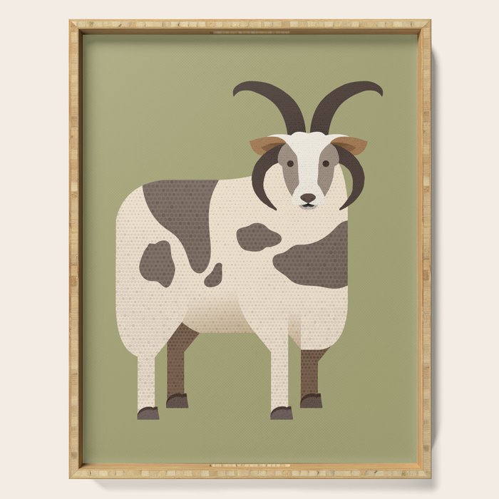 Whimsy Jacob Sheep Serving Tray Gallery Image 1