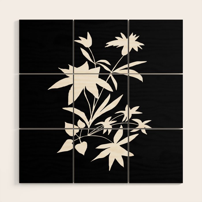 Fireworks Flowers  Wood Wall Art Gallery Image 1
