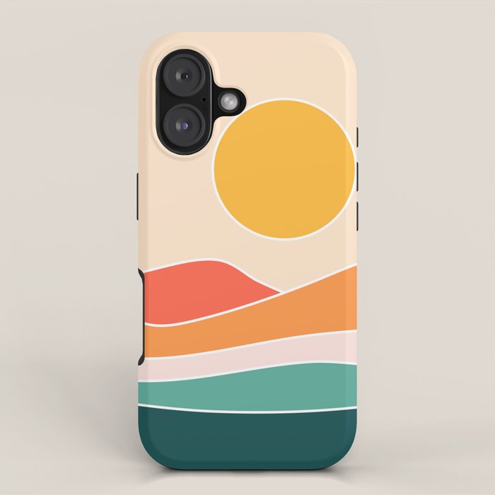 Abstract Landscape 23A iPhone Case Gallery Image 1