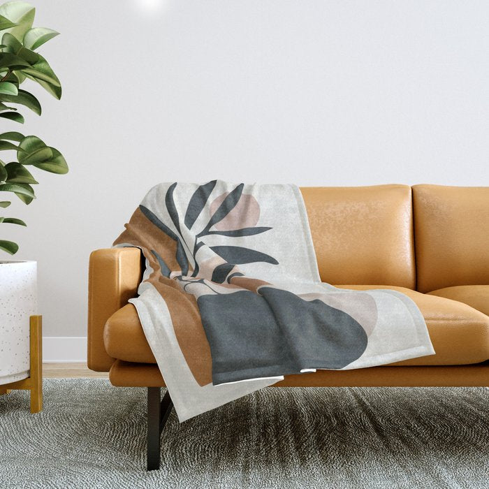 Abstract Decoration 01 Throw Blanket Gallery Image 1