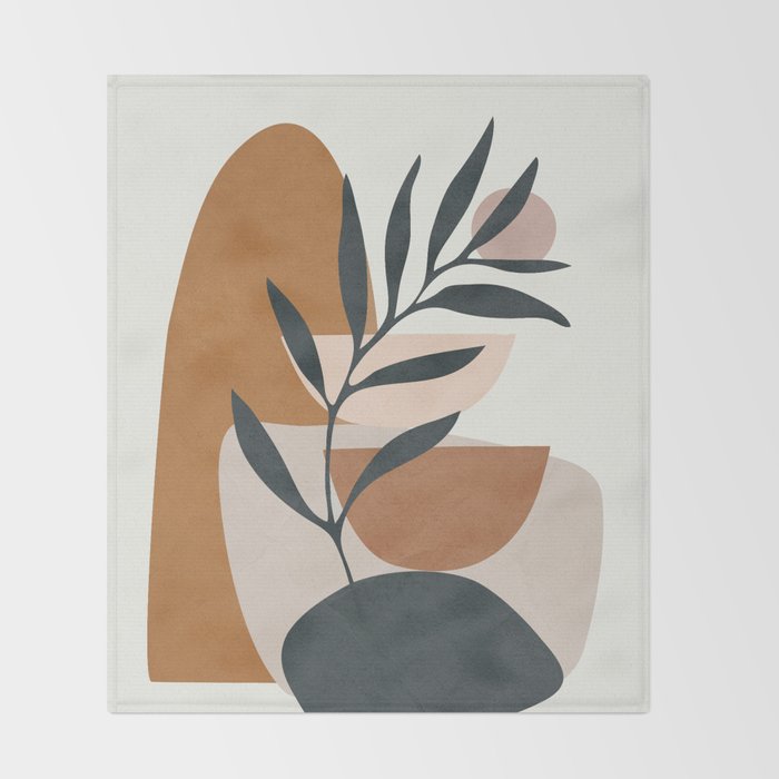 Abstract Decoration 01 Throw Blanket Gallery Image 2