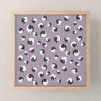 Yinyang pattern 1p  Mini Art Print Gallery Image 1