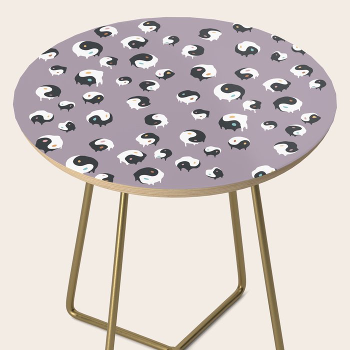 Yinyang pattern 1p  Side Table Gallery Image 2