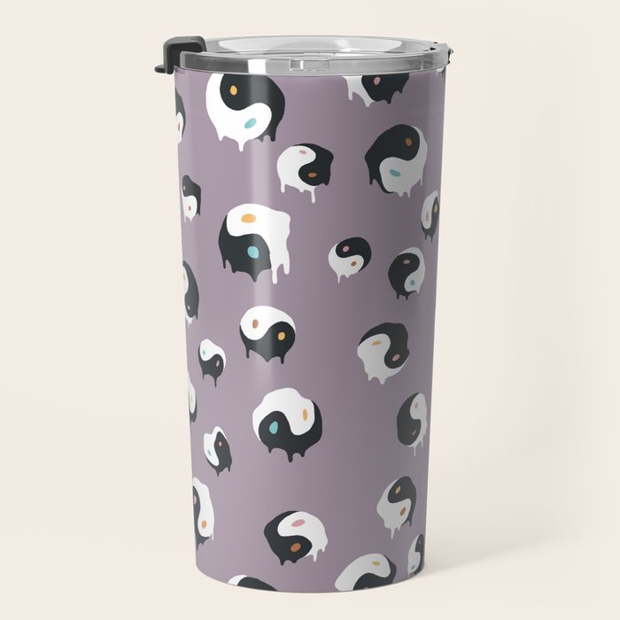 Yinyang pattern 1p  Travel Mug Gallery Image 3