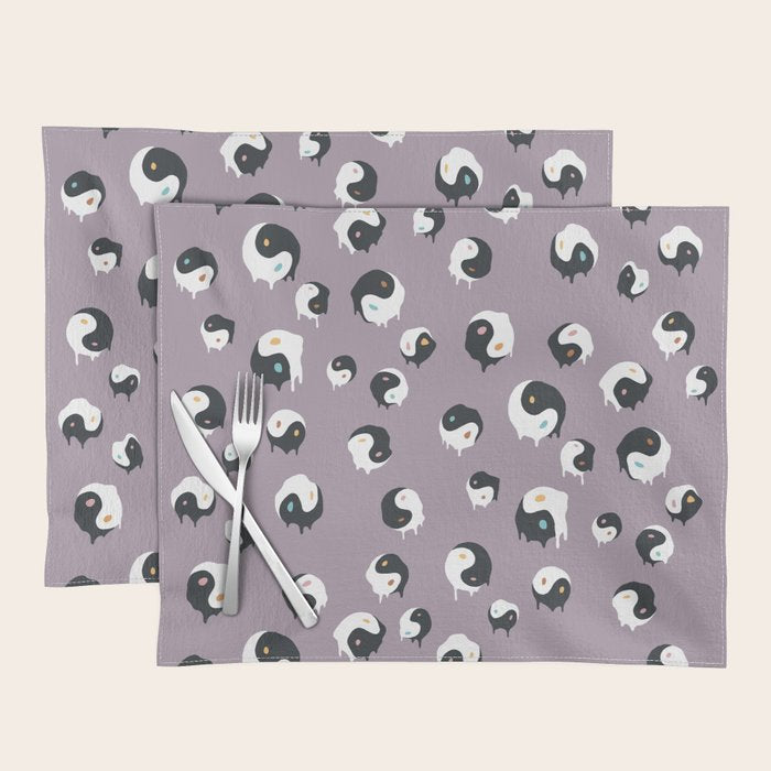 Yinyang pattern 1p  Placemat Gallery Image 1
