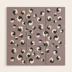 Yinyang pattern 1p  Wood Wall Art Gallery Image 1