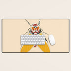 Moth 2 Desk Mat Gallery Image 1