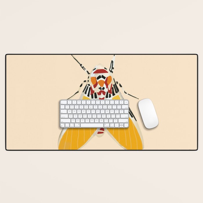 Moth 2 Desk Mat Gallery Image 1