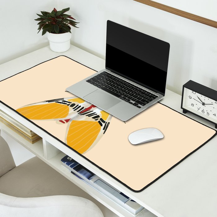 Moth 2 Desk Mat Gallery Image 2