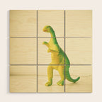 Dinosaur Attack Wood Wall Art Gallery Image 1