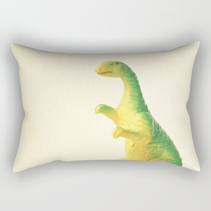 Dinosaur Attack Rectangular Pillow Gallery Image 1