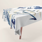 Blue flowers Tablecloth Gallery Image 1