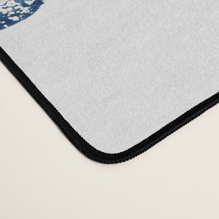 Blue flowers Desk Mat Gallery Image 4