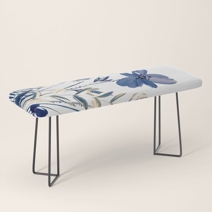 Blue flowers Bench Gallery Image 1