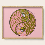 Libra Yin Yang Serving Tray Gallery Image 1