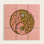 Libra Yin Yang Wood Wall Art Gallery Image 1