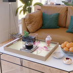 Pink Orchid Serving Tray Gallery Image 2