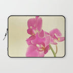 Pink Orchid Laptop Sleeve Gallery Image 1