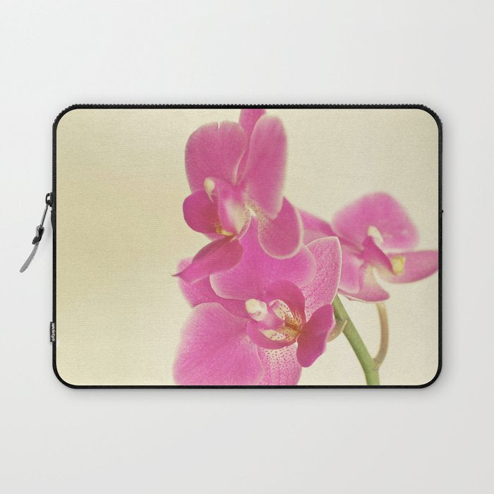 Pink Orchid Laptop Sleeve Gallery Image 1
