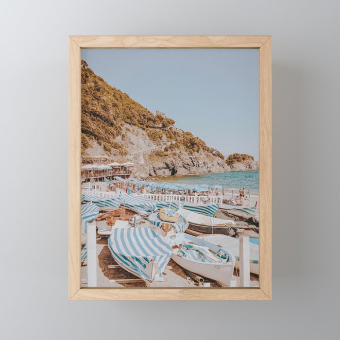 summer beach xix Mini Art Print Gallery Image 1